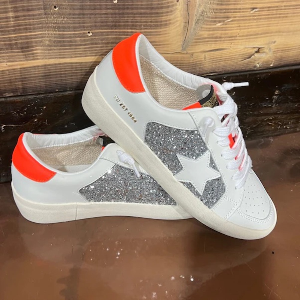 Vintage Havana orange positivity sneaker